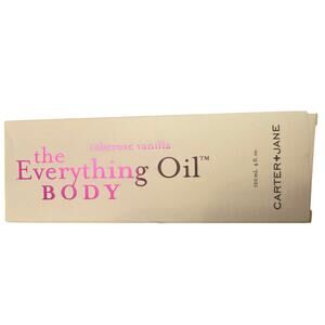 Carter + Jane The Everything Oil Body Tuberose Vanilla scent 4 fl. OZ / 120 mL